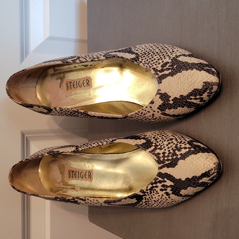 Walter Steiger Authentic Python Heels - image 1